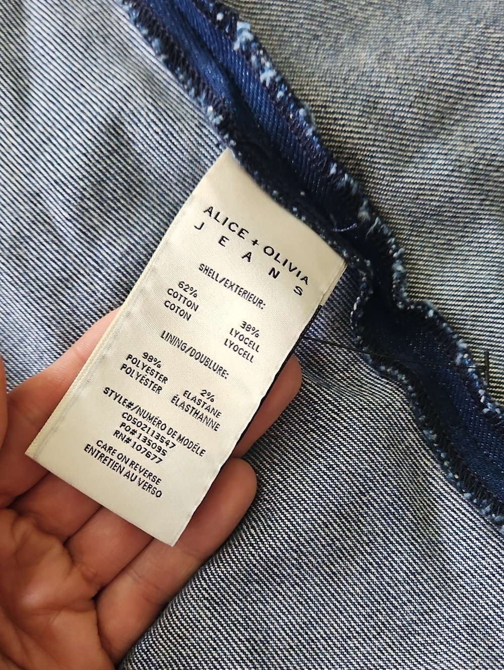 Nwt Alice + Olivia Light Blue Denim Midi Dress 6 - Picture 5 of 15